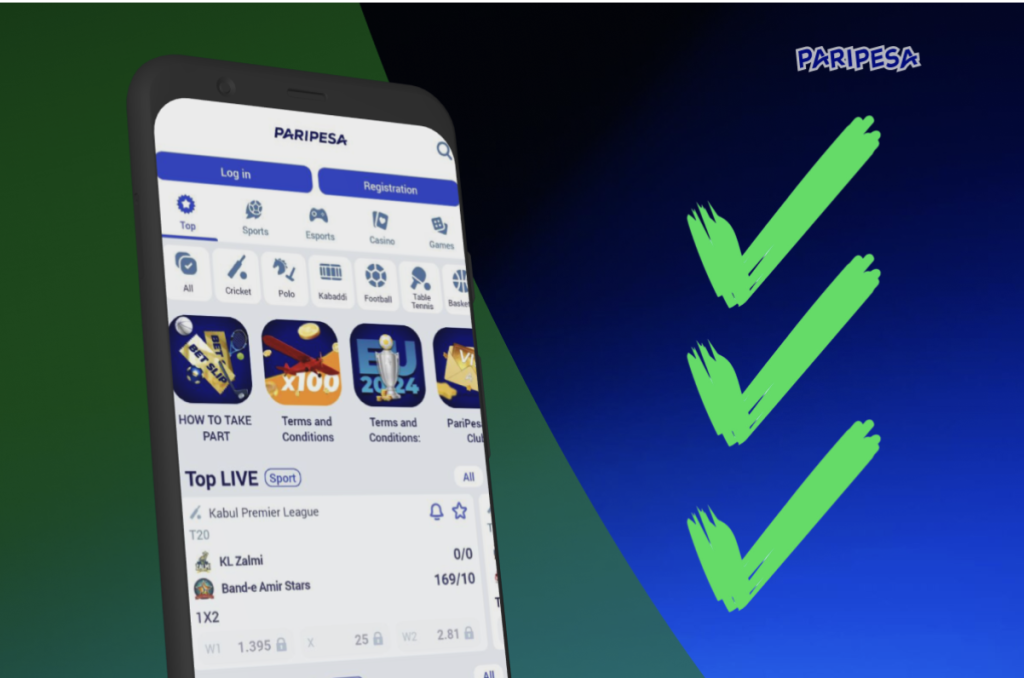 Setting up the Paripesa App