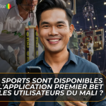 Quels sports sont disponibles dans l'application